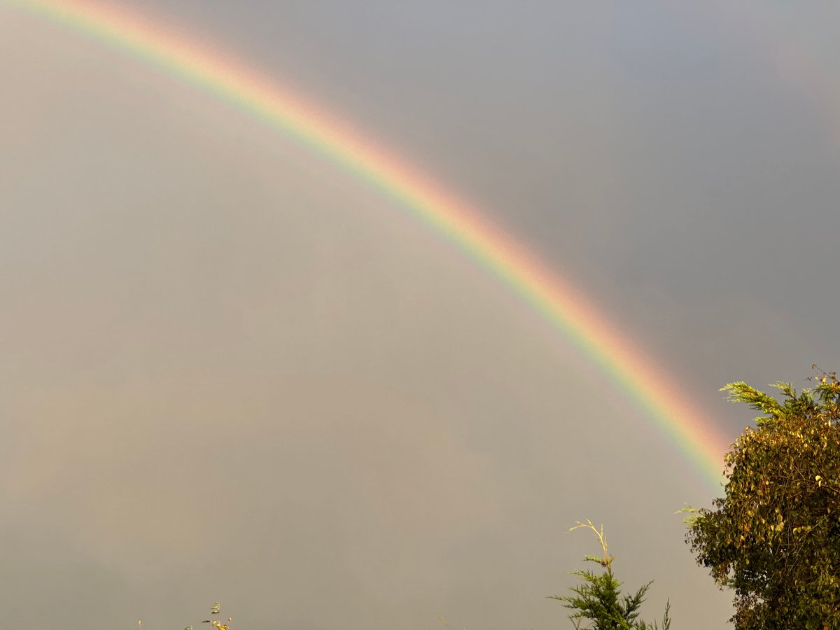 hpcnotes's tweet image. Bright rainbow yesterday afternoon