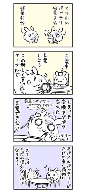 1953日目 バッテリー残量3% #漫画限界チャレンジ 
