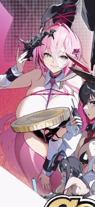 おそらく怪盗と思われる新キャラ(?)が何気にドスケベバニーやんけ...

紐か!!紐バニーなんか!!!!
全身!!!全身のイラストはイベントに出てきますか!!! 