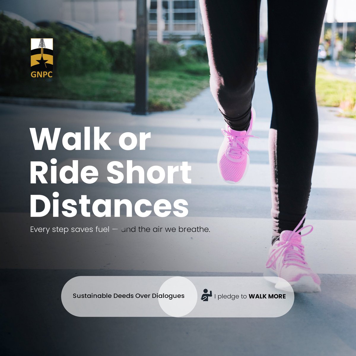 GNPCGhana's tweet image. Short distances? 🚶🏾‍♂️🚴🏾

Skip the car, skip the ride.
Walk it. Cycle it. Save fuel, save money, save the planet.

#SustainabilityPledge #WalkMore #EverydayChoice #EmpoweringDreams