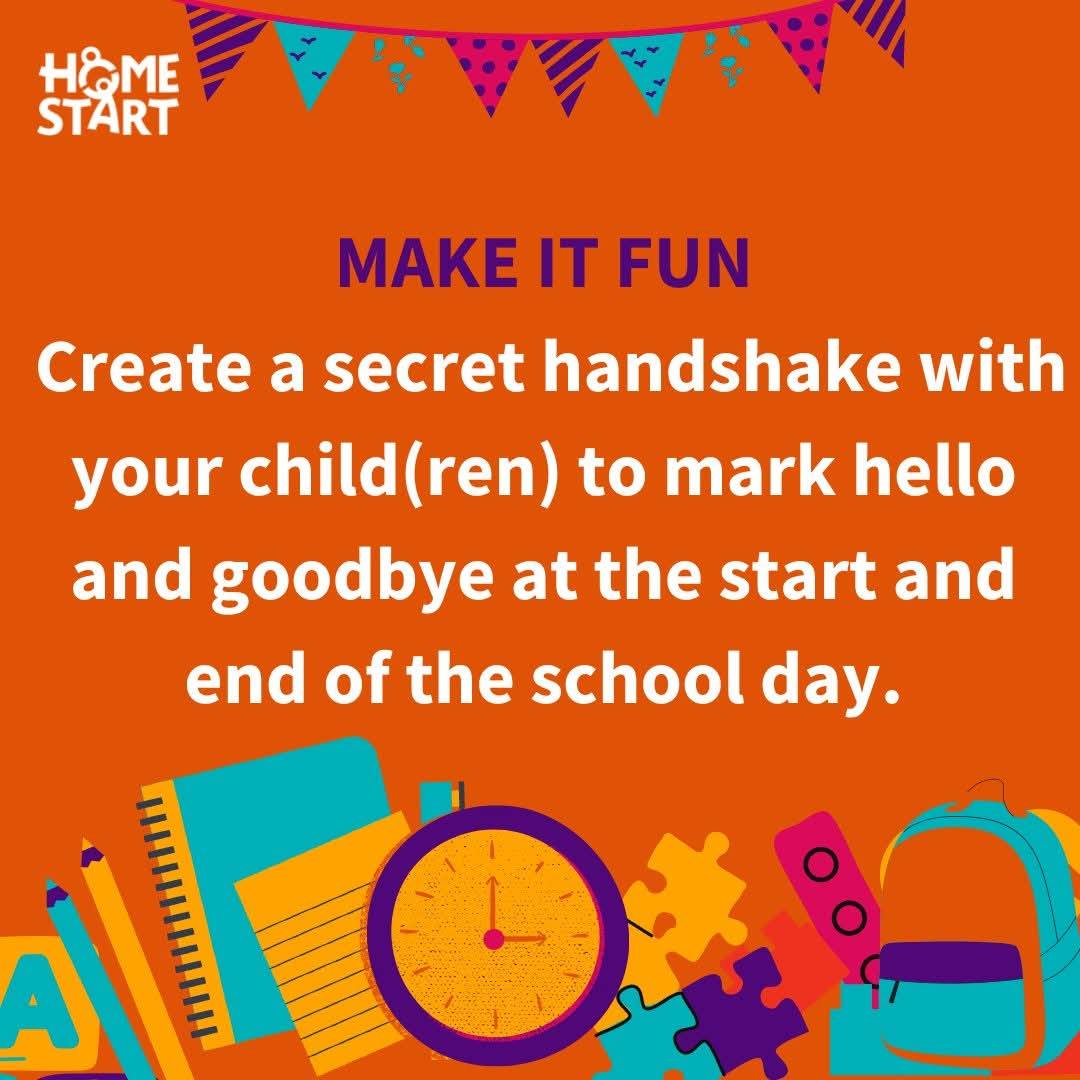 With 'back to school' on the horizon, think about how to make the transition easier for your child. Our tips include:
📷 A secret handshake
📷Plan a timetable together
📷Find a small item of yours they can have with them
Also great ideas at bbc.co.uk/.../curations/…
#BackToSchool