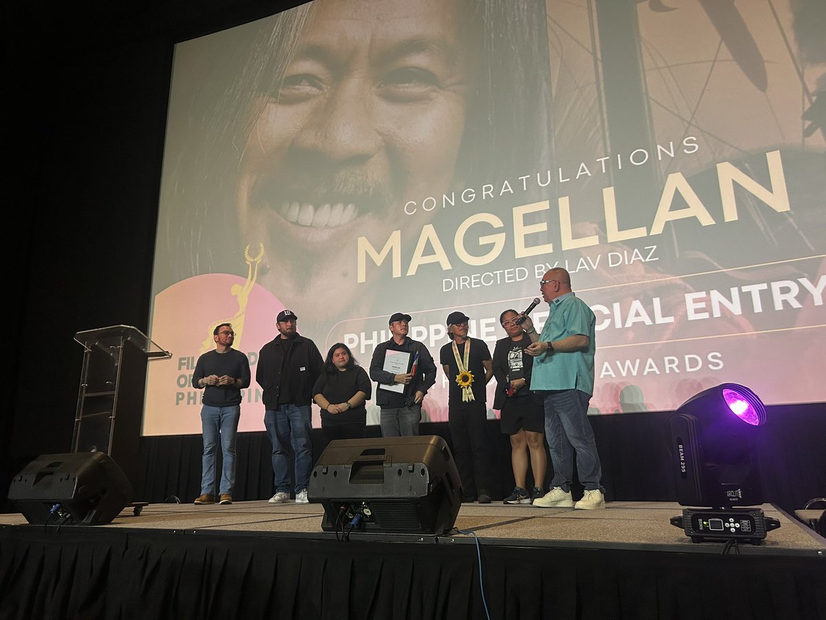 inquirerdotnet's tweet photo. JUST IN: The Lav Diaz-helmed “Magellan” was announced as the official entry of the Philippines to the Best International Feature Film category in the 98th Academy Awards on Monday, Sept. 1. | @HMallorcaINQ https://t.co/RoI5jBjcZe