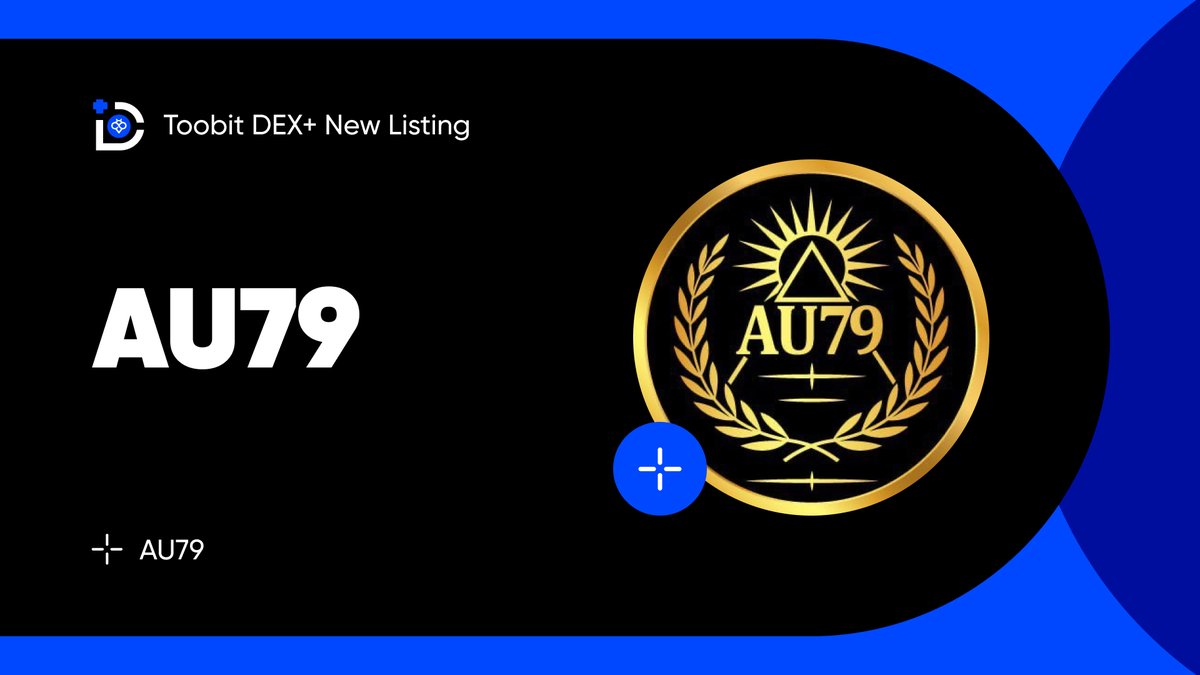 ⚡Trade alert!
#AU79 is now live on Toobit DEX+.
Start trading this unique token today!
<a href="/AU79onsol/">Au79🌟🌟</a> 

More➡️ bit.ly/4n3gkhm

#ToobitDEXPlus #AU79