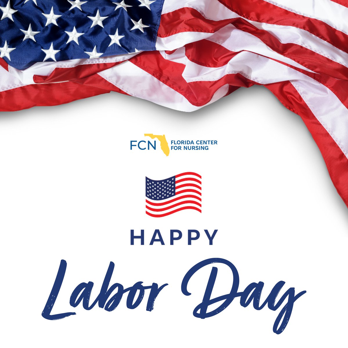 The Florida Center for Nursing is closed today in observance of Labor Day.