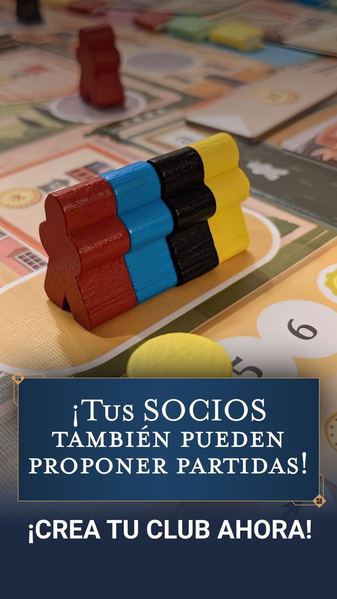 ¡Meeples, dados y dragones… ahora podeís crear mesas de todo!
En Critical Match ya pueden tus socias/os proponer partidas directamente desde la app de juego de mesa y de juegos de rol… ¡lo que quieran!

Haz crecer tu comunidad llenando el club de vida.