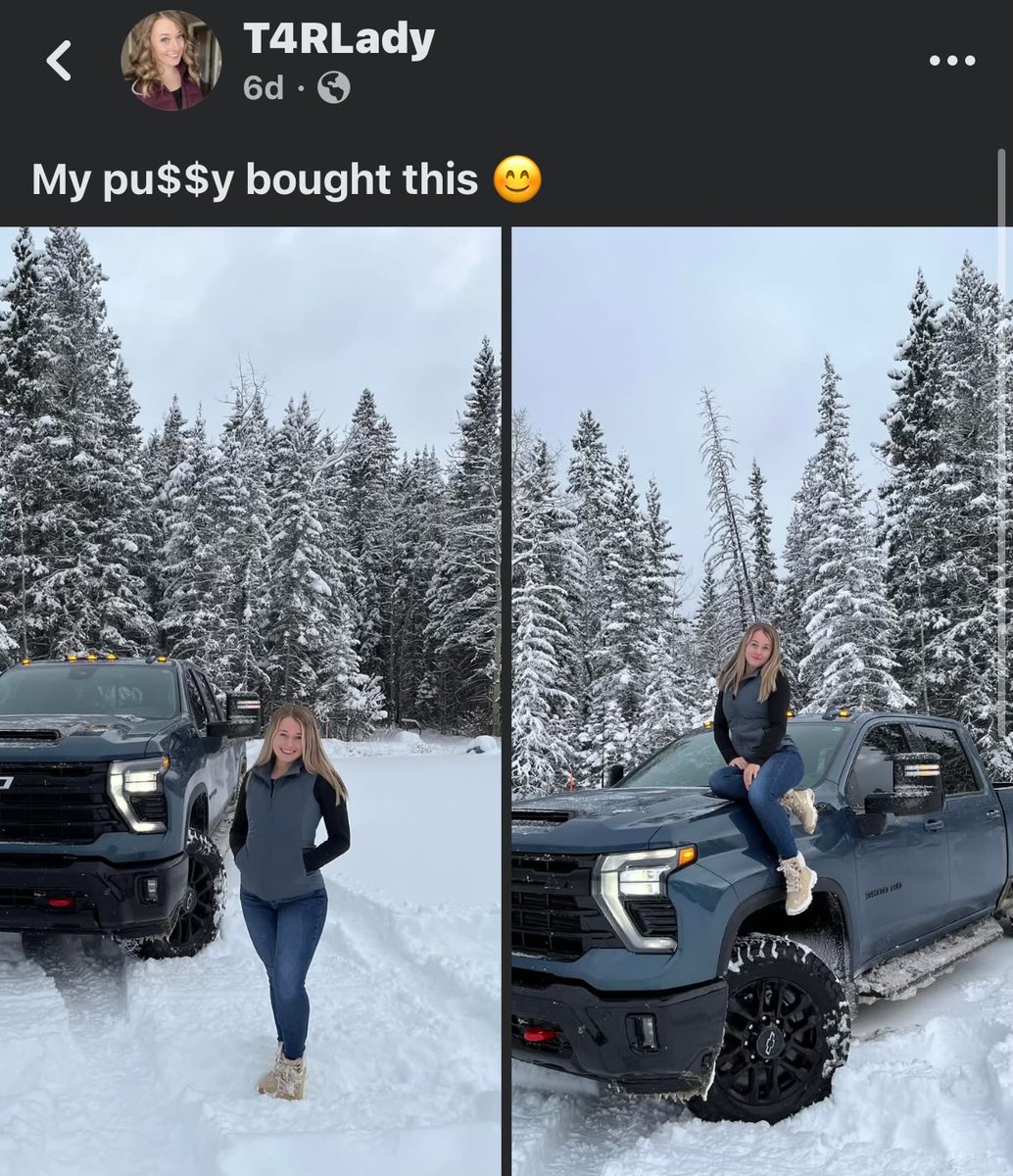 Pu$$¥z are busy buying us cars, and  you're just there putting on tight jeans👖😂🤔