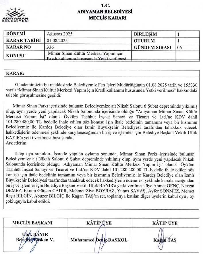 <a href="/Akparti/">AK Parti</a> Adıyaman İl Başkanı <a href="/fbulentkablann/">Faruk Bülent Kablan</a>  Belediye Başkanı <a href="/avtutdere/">Abdurrahman TUTDERE</a> ’yi hedef aldı. Yörem A.Ş.’deki dosya kaçırma iddialarından kilise ruhsatlarına, Mimar Sinan Parkı’ndan su kesintilerine kadar birçok konuda açıklamalarda bulundu. <a href="/herkesicinCHP/">CHP 🇹🇷</a>
sehirdebuhafta.com/haber/17718/sa…