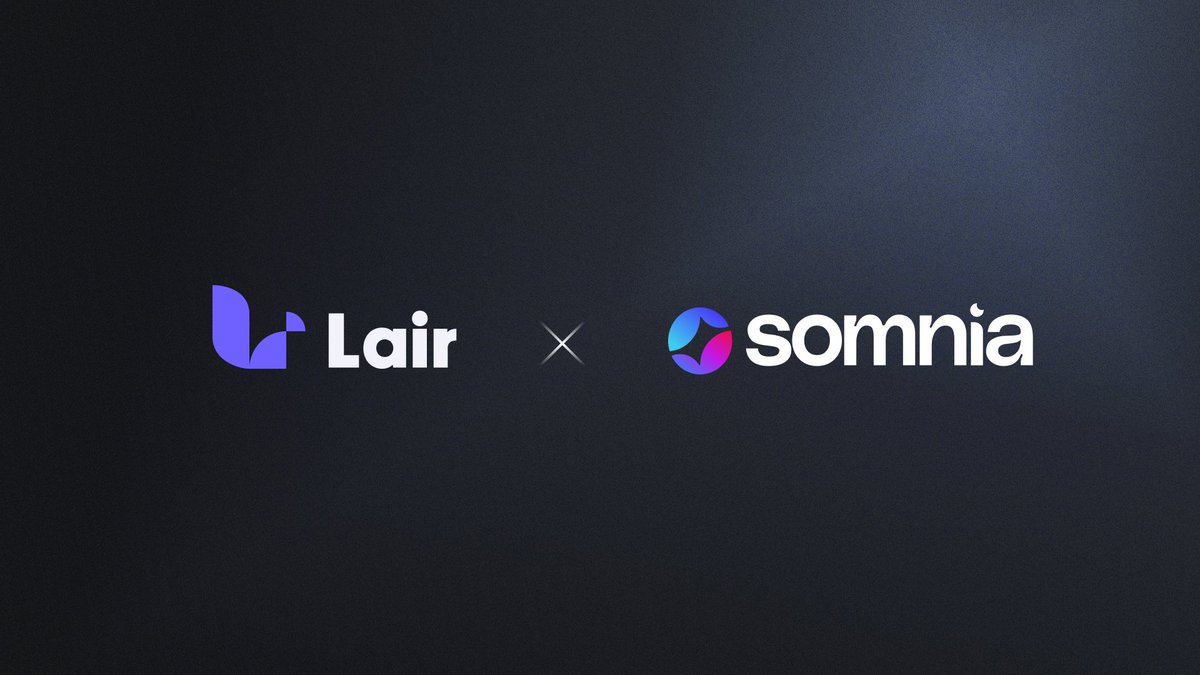 LairFinance's tweet image. Lair Finance is onboarding to @Somnia_Network

Our LST journey keeps expanding and with @Somnia_Network , we’ll unlock the ultimate utility of $SOMI ✅

@Somnia_Network is a high-performance, cost-efficient EVM Layer-1 built for real time, fully on-chain apps which is designed…