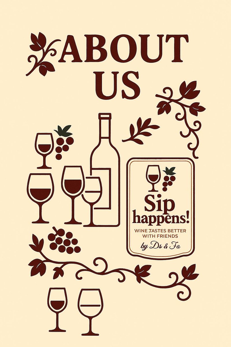 🍷 Who are we?
We’re Daniele &amp; Fabio – two passionate wine lovers behind Sip Happens!
No snob talk, just vibes, vino &amp; stories worth sharing.

🚀 logpost is live – and so is our monthly newsletter!
Every last Friday: 2 wines, fully tasted, honestly recommended.

🔗 Link in bio