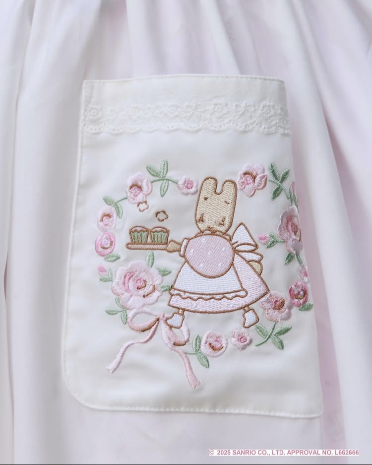 シャルミエール　マロンクリームエプロン chalmiere