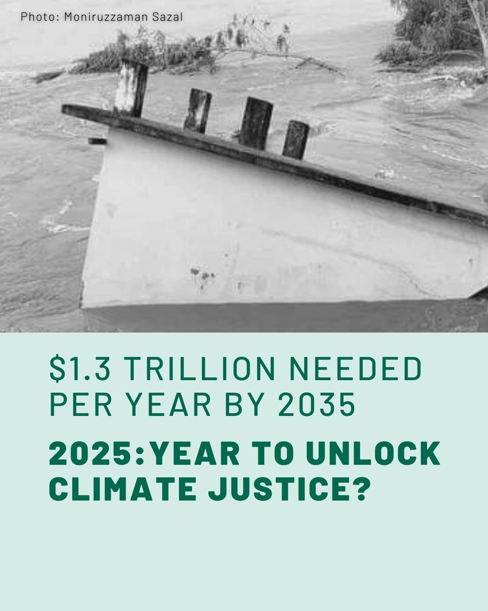 It’s still a far cry from what’s needed to combat #ClimateEmergency in climate vulnerable countries like 🇧🇩 —1.3 trillion per year by 2035. Read details👇
theclimatewatch.com/climate-financ…