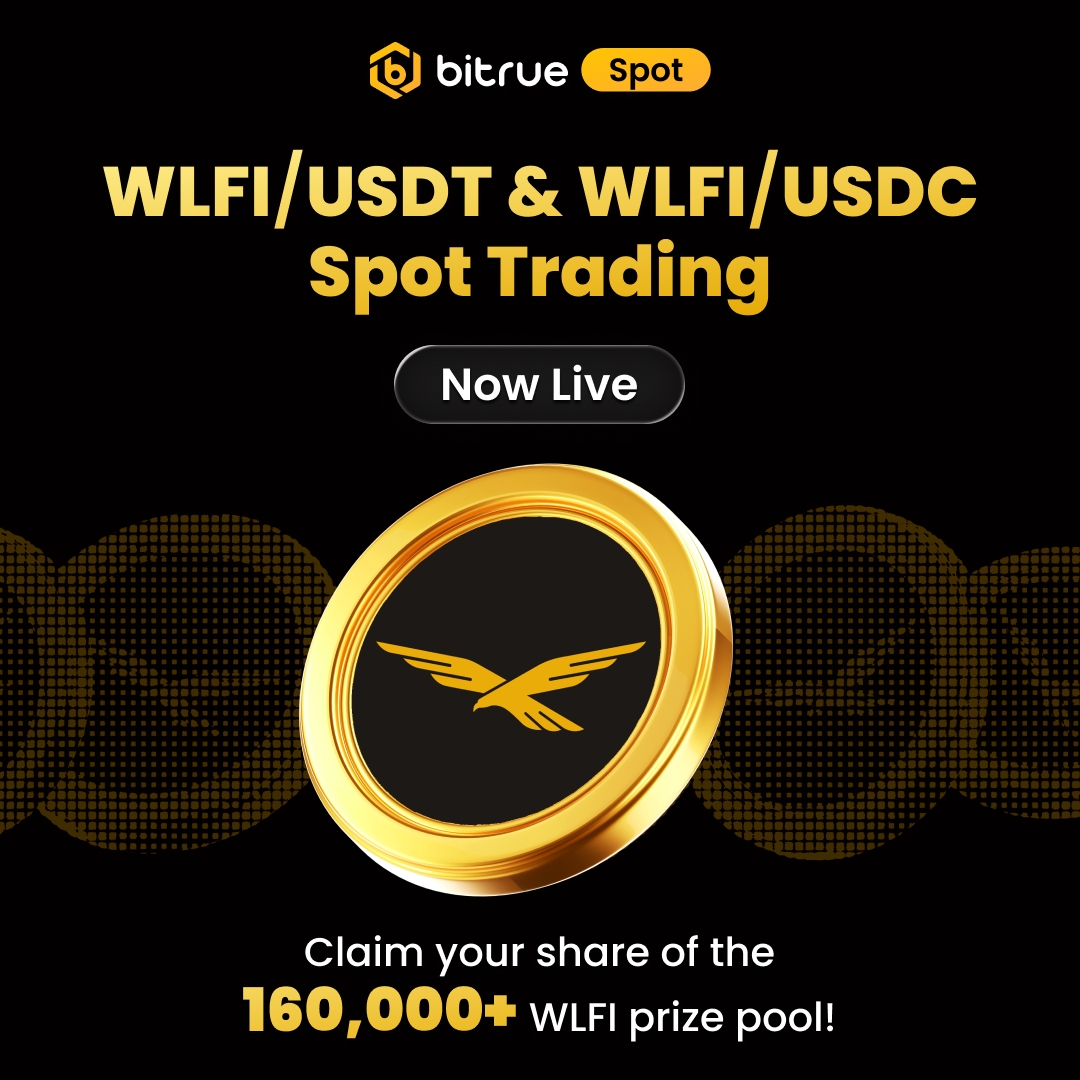 BitrueOfficial's tweet photo. 🚀 $WLFI/USDT and $WLFI/USDC spot trading pairs are NOW LIVE! Trade now https://t.co/nozceMvxaV 

💰 Deposit and Trade $WLFI NOW and stand a chance to share 150,000 $WLFI in rewards! Invite friends to join and earn up to 150 $USDT! 

👉 Join here: https://t.co/X7KIZFmfcZ https://t.co/x0gY8e8FVF