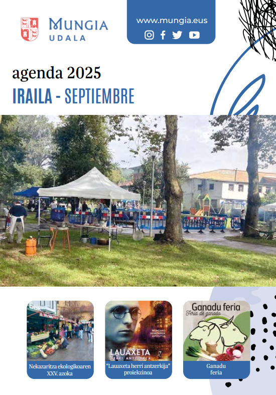 🙌 AGENDA Iraila / Septiembre
🔗 labur.eus/cga9ehkc