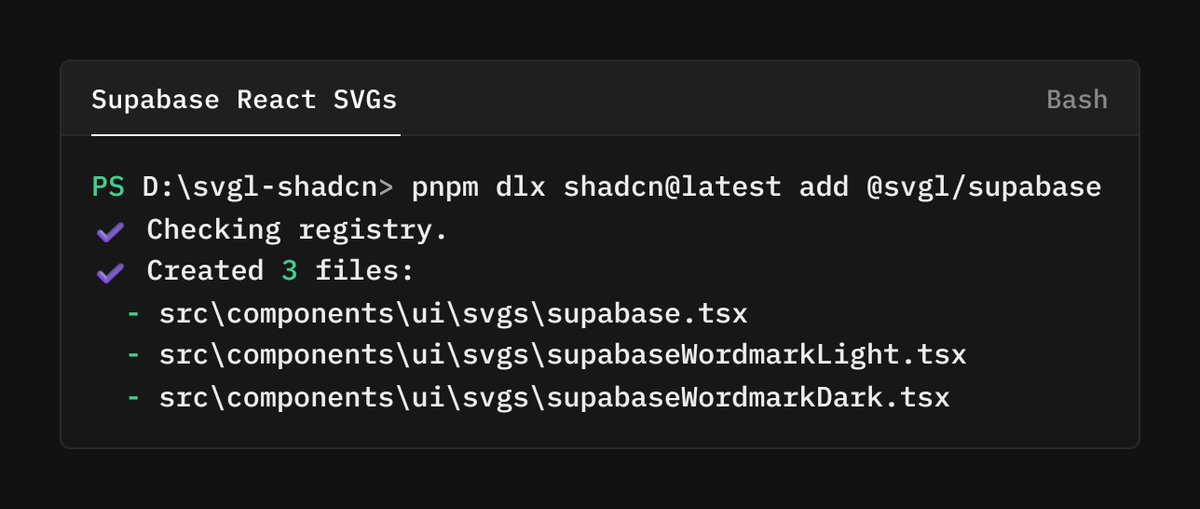 shadcn/ui 🤝 svgl

Soon 👀