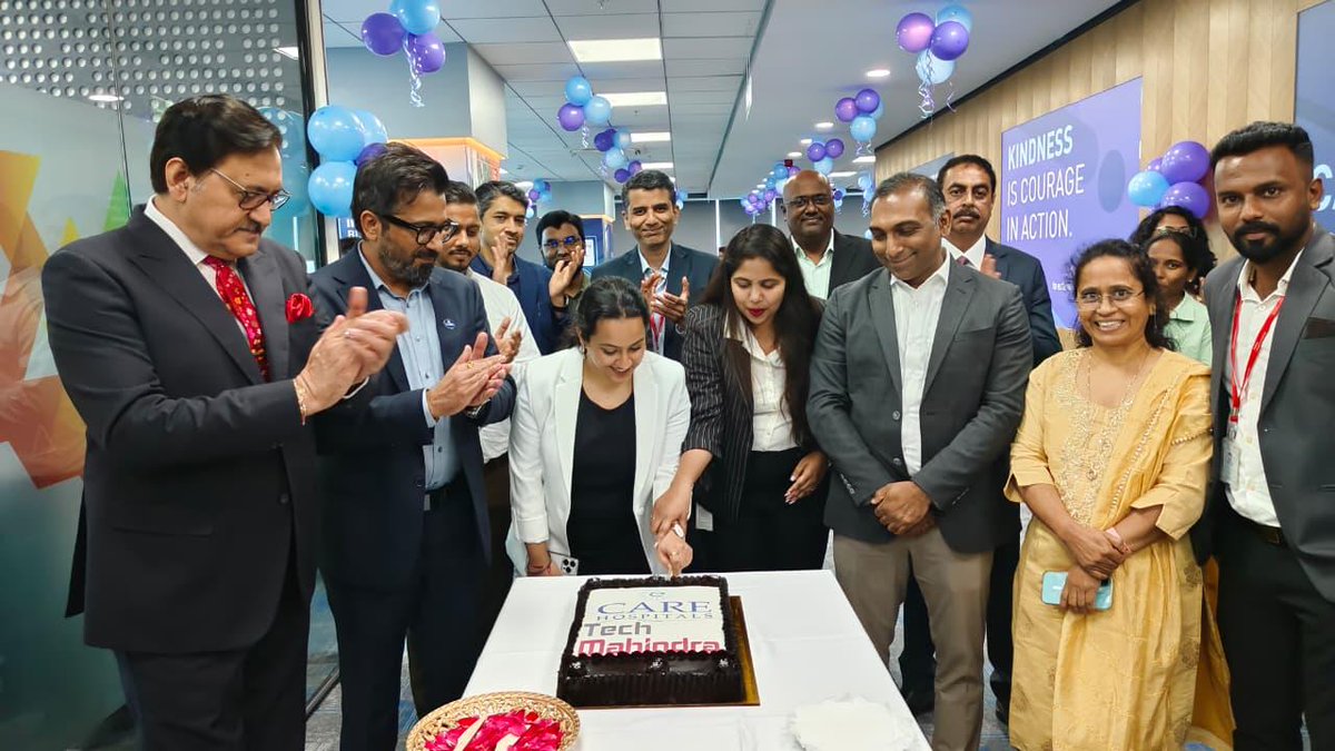 CareHospitalsIn's tweet image. #CAREHospitals, in partnership with #TechMahindra, has launched a 24x7 Patient Support Hub in Hyderabad—offering round-the-clock assistance for appointments, emergencies &amp;amp; follow-ups, where every call is answered with empathy and patients remain at the heart of care.