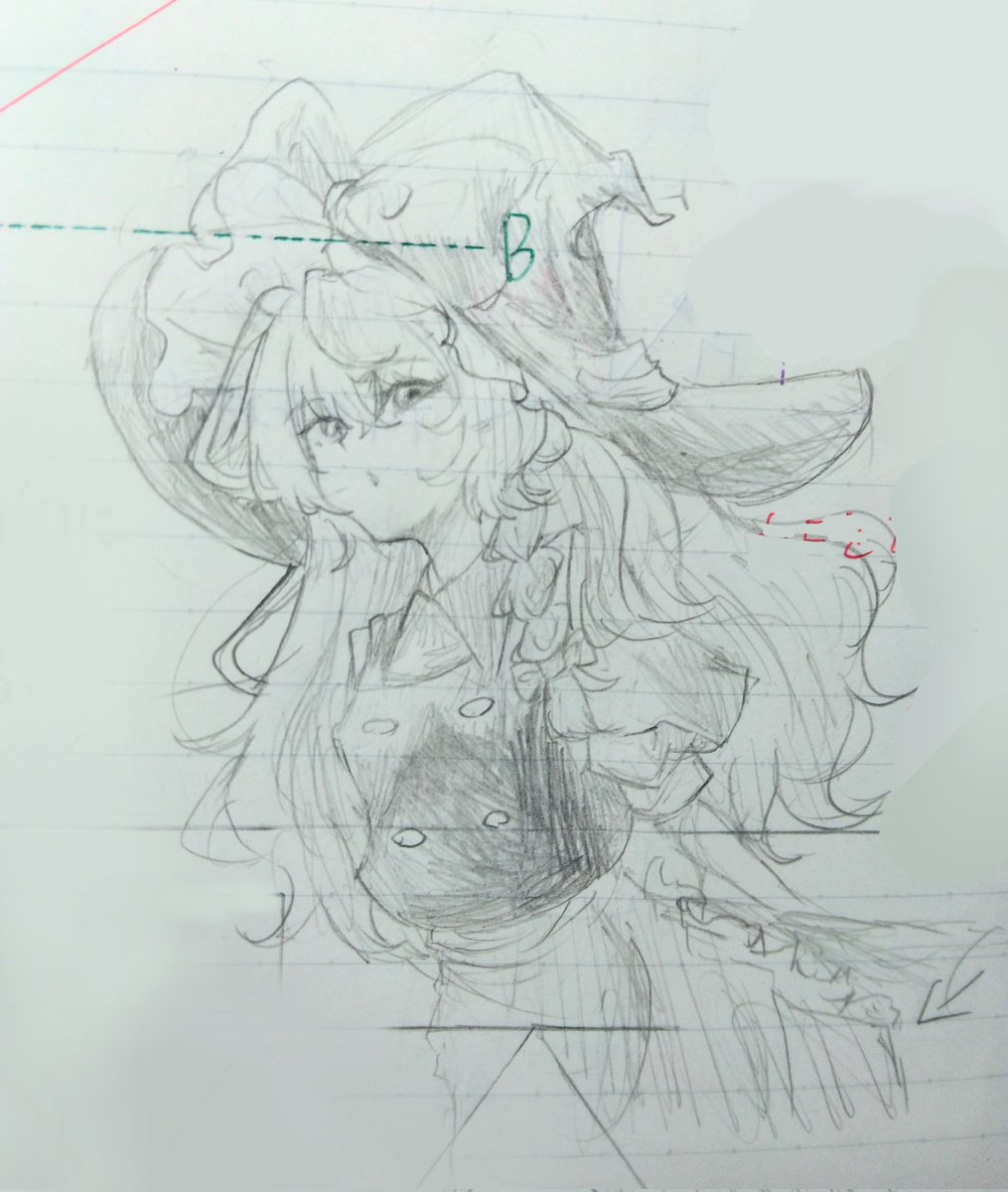 らくがき魔理
#霧雨魔理沙
#東方Project