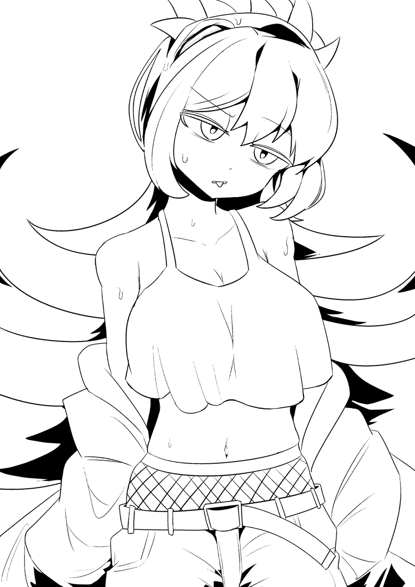 夏服妄想二回目です 