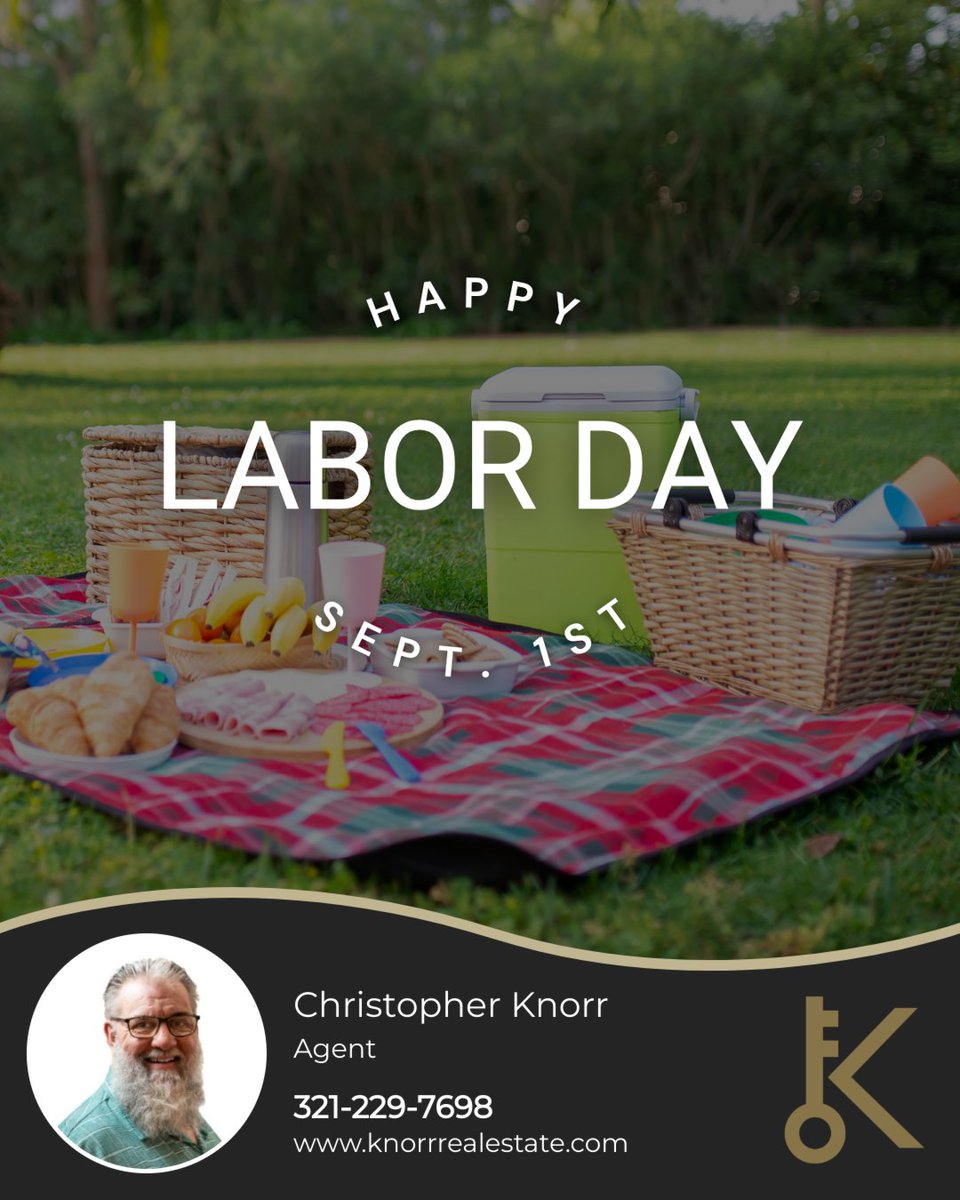 Long weekends were made for sunshine, cookouts, and well-deserved relaxation! ☀️
Here’s to soaking up every last bit of summer this Labor Day. 🎉

#laborday #relaxation #picnic #familytime #realestate