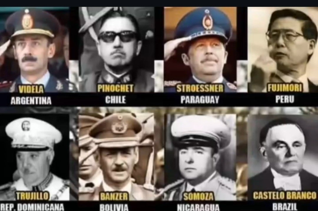 En este selecto grupo hubo de todo: crímenes, tortura, corrupción, secuestro y narcotrafico. 

Nunca los gringos los cuestionó ni ofreció recompensa a ninguno de ellos, ¿por qué?