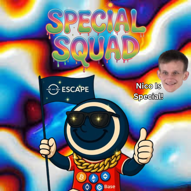 Say hello to Nico, the newest member of the Special Squad! Even Vitalik loves Nico. Follow him and me if you love to laugh. $SPEPE $PBTC
x.com/NicolasMwile
<a href="/NicolasMwile/">Nico Mwile</a> <a href="/PepeBitcoinPBTC/">PepeBitcoinPBTC</a> <a href="/DCW_CRYPTO/">DCW 🇮🇪🍀</a> <a href="/KittyWifB_/">KittyWifBow 🎀 $WIFB</a> <a href="/BurgersOnBase/">Burger Money</a> <a href="/basewifhatt/">Base Wif Hat</a>