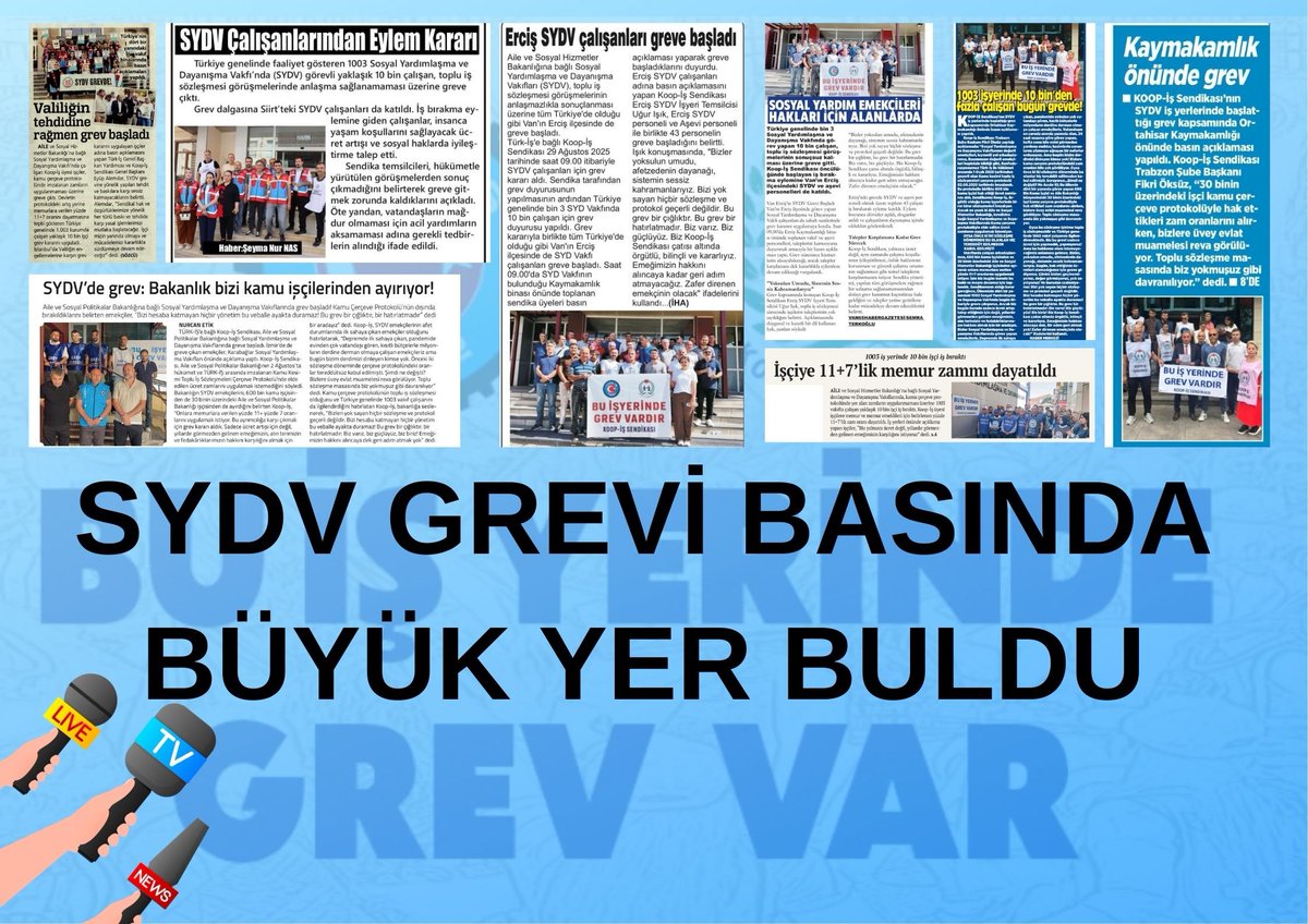 SYDV GREVİ BASINDA❗️📰

koopis.org.tr/haber/sydv-gre…