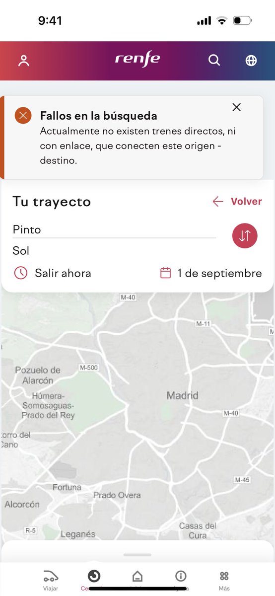Empezamos bien el curso, <a href="/oscar_puente_/">Oscar Puente</a> . 

❌La nueva web de Cercanías no funciona. 
📈En información desconocen si es por incidencias físicas o no. 

¿Cuánto dinero se ha gastado en esto?