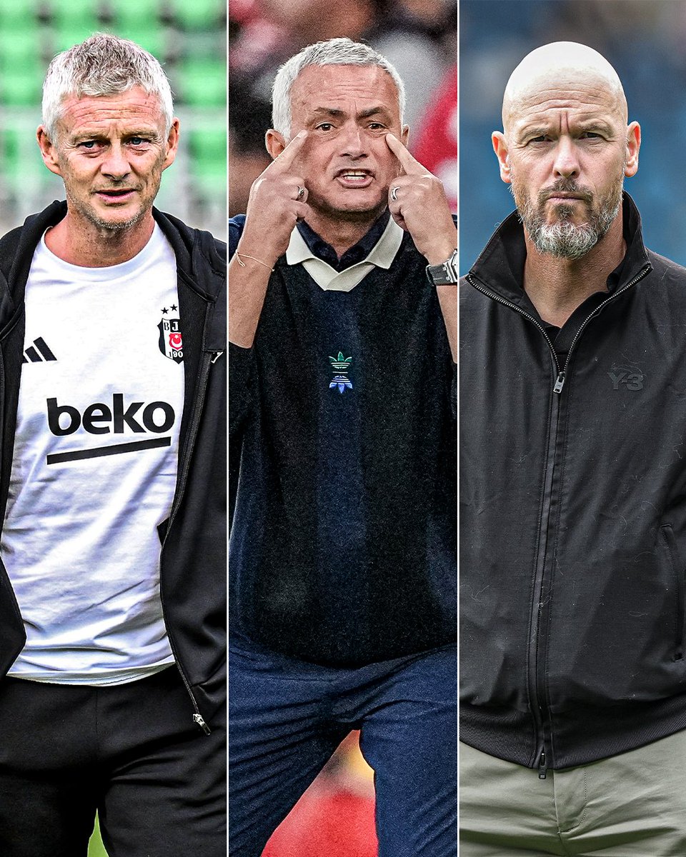 Ole Gunnar Solskjaer, José Mourinho and Erik ten Hag have all been sacked in the space of four days 😮