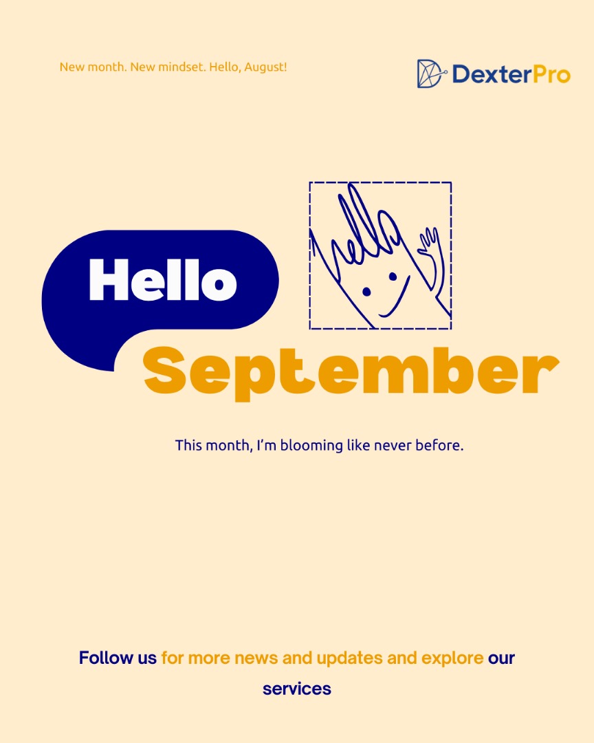 dexterproA's tweet photo. ✨ Cheers to a fresh start! 🌟 DexterPro wishes you a month full of growth, success, and endless possibilities. 💼🚀 #HappyNewMonth #DexterPro https://t.co/7TL0zbF0Cd
