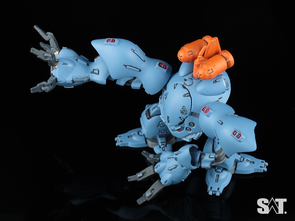 に*に様 ガンダムスペリオルディファイン005 ハイゴック 塗装完成品 ガンダムスペリオルディファイン 005 ハイゴッグ 塗装組立品
