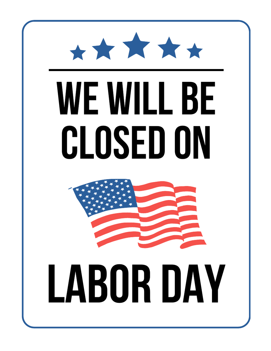WhiteHavenMP's tweet photo. In observance of Labor Day our office is closed.  The park is open from dawn until dusk and the mausoleums are open from 9am-4pm.  We will resume normal office hours tomorrow at 9am.  Have a safe and happy holiday.  ❤️🤍💙 https://t.co/W188bnLIrM