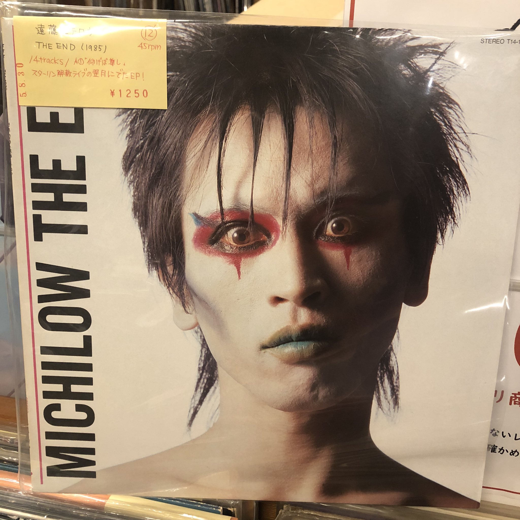 遠藤ミチロウ 遠藤ミチロウ – The End | FISH FOR RECORDS