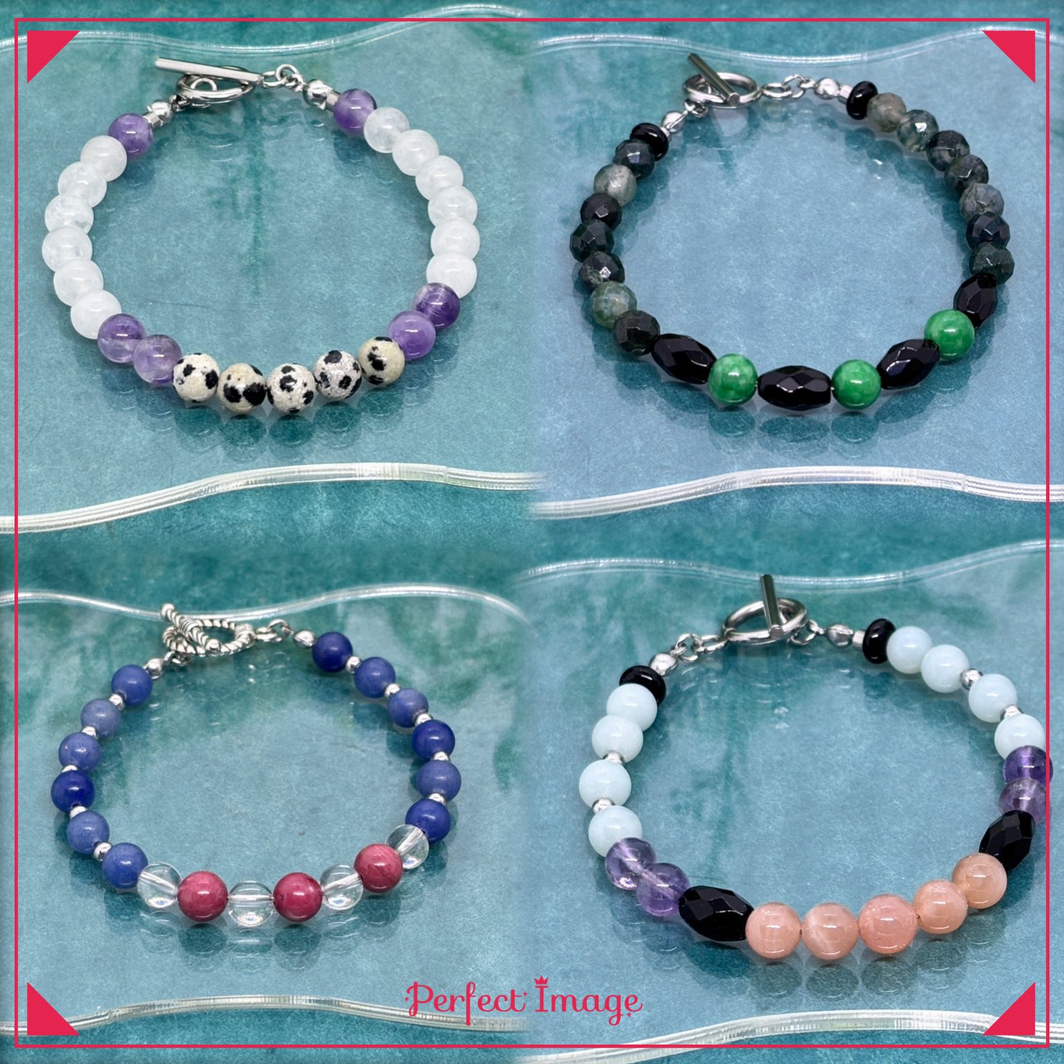 【✨極美品✨】❤天然石❤ブレスレット❤3点セット⚠️バラ売り不可⚠️ 天然石 セットブレスレット 5本組 パワーストーン｜Yahoo!フリマ