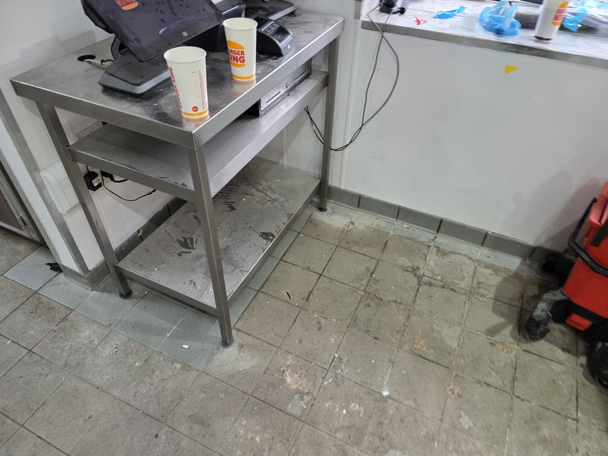 real_cleaninguk's tweet photo. We recently supported ICM at the Burger King located in the service station at Cribbs Causeway. The project followed an interior fit-out, and our role was to carry out a full clean to ensure the restaurant was ready for customers and food service.

https://t.co/gskUZHkPgX https://t.co/0raYQTeKqb