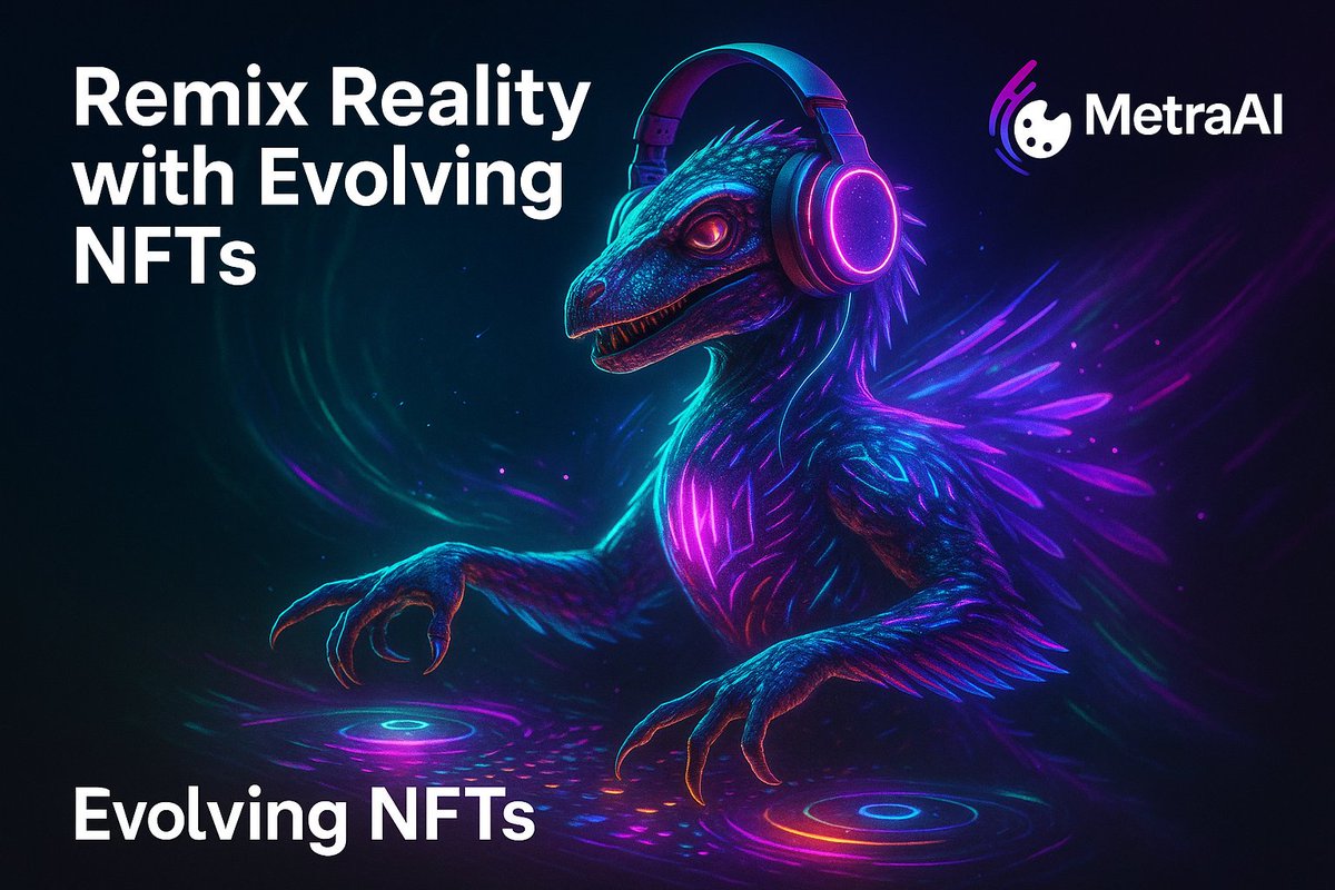 metra_ai's tweet image. Our AI is basically a DJ for visual vibes. 🎧

#MetraAI #VisualBeats #EvolvingNFTs #AIGC