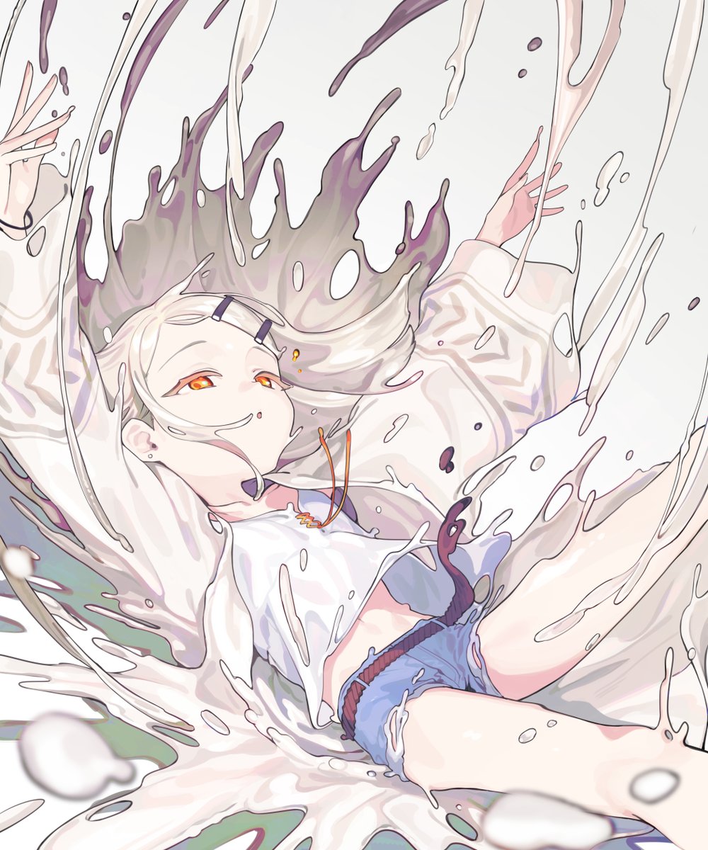 あふれる、はじける、ほとばしる