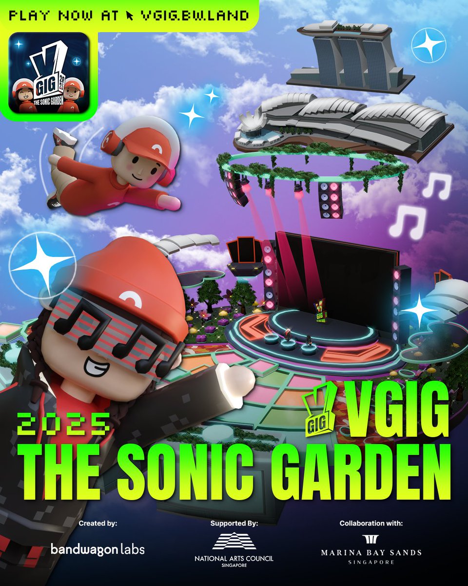 ✨Step into VGIG✨

#VGIG is an immersive platform where your avatar comes to life, giving you the freedom to explore artist-designed virtual rooms, experience performances like never before, and discover a world full of surprises.

⚡️ Snag exclusive digital collectibles
💅🏼 Flex