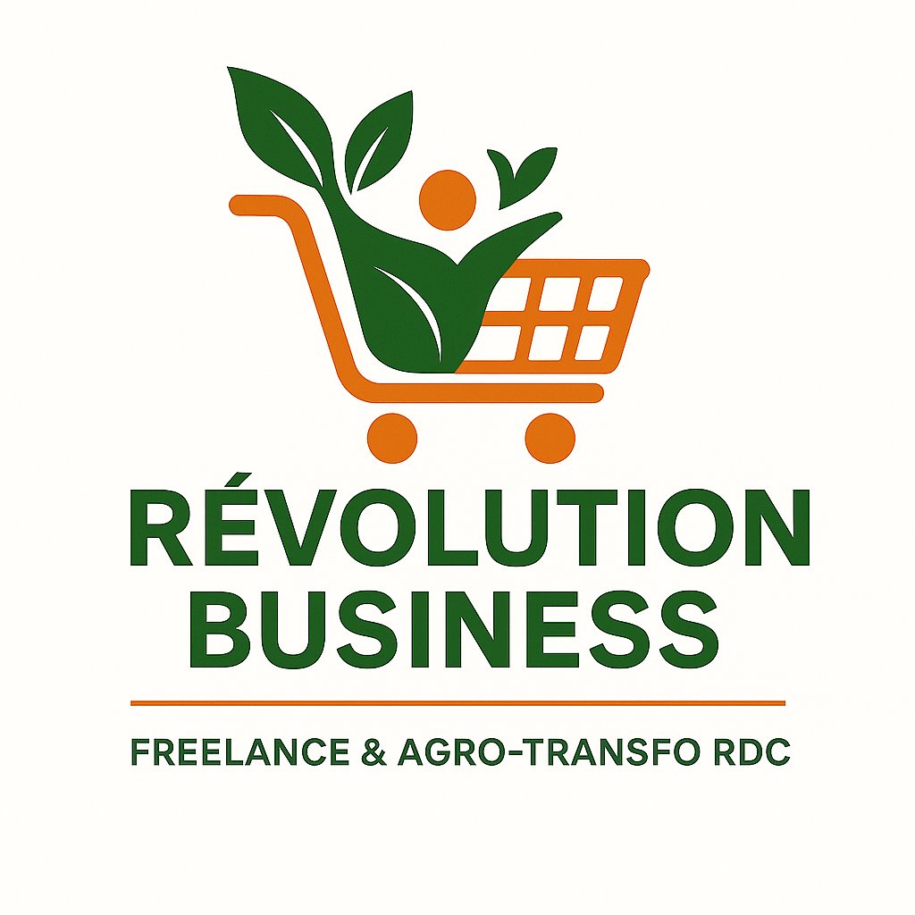 GRevolution243's tweet image. PRÉSENTATION OFFICIELLE DE RÉVOLUTION BUSINESS

🏷️ Nom de l’entreprise : Révolution Business
Freelance et Agro-Transo RDC 

Transformer local, Servir utilement, Innover durablement.

🧭 1. Introduction

Révolution Business est une entreprise congolaise engagée dans la…