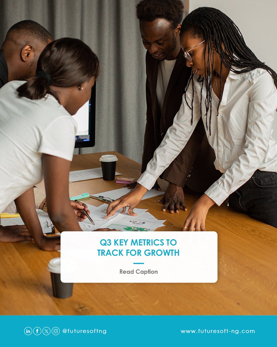 futuresoftng's tweet image. Growth isn’t measured by likes; it’s measured by impact. 
So, as we step into Q4, review the right metrics: traffic sources, conversion rates, Customer Acquisition Cost, lead quality &amp;amp; engagement.

Which of these are you actively tracking?
#FutureSoft #DigitalStrategy #Q3Review