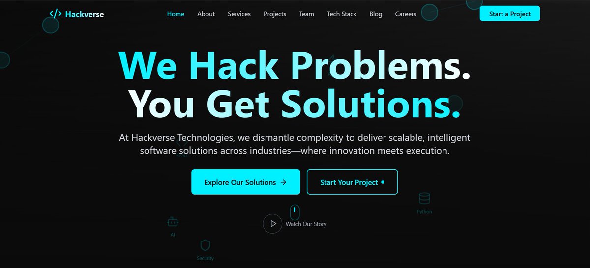 hackversetech's tweet image. The future belongs to businesses that embrace tech TODAY. ⚡
Hackverse = digital transformation made simple. 🚀

#DigitalTransformation #Hackverse #AI #Innovation #BusinessGrowth