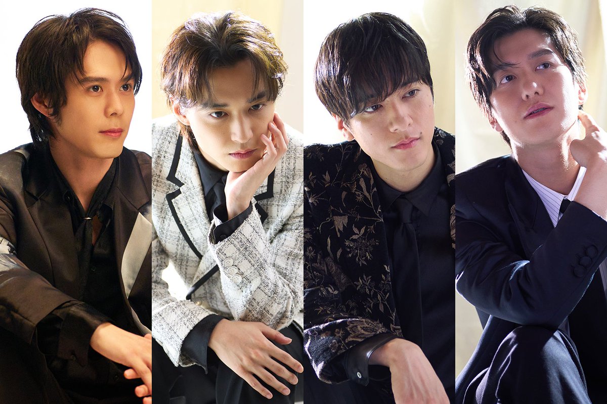 【モデルプレス独占✍】

/／
「チーム・ハンサム！」20周年公演
ビジュアル撮影に潜入＆インタビュー📷️
\＼

Vo.4は細田佳央太・松岡広大・松島庄汰・水田航生

🔻独占カット
mdpr.jp/interview/4635…

#ウルトラハンサムライブ #ハンサム20th <a href="/handsomefes/">チーム･ハンサム！</a>