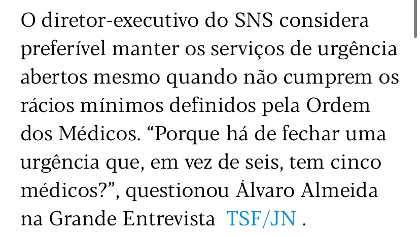 FranciscadeFig's tweet photo. Esta é a realidade que se multiplica pelas urgências do país, números muito inferiores ao necessário a assegurarem urgências. Mas a DE acha que é por um médico que as urgências não estão abertas e que ordem tem má vontade. 

A realidade contrasta com a narrativa. https://t.co/9A7ETCGbeW