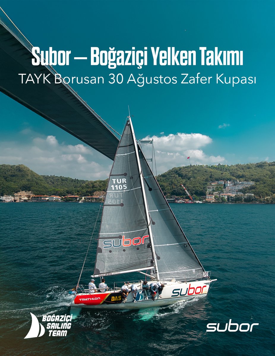 SuborPipe's tweet image. 30 Ağustos Zafer Bayramı coşkusunu İstanbul Boğazı’nda Boğaziçi Yelken Takımı ile paylaştık. ⛵🇹🇷
Genç sporcuların azmi ve tutkusu bize ilham verdi; bu yolculukta yanlarında olmaktan gurur duyuyoruz.
#BoğaziçiYelkenTakımı #Subor