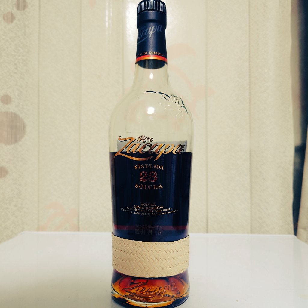 ロンサカパ センテナリオ 23年🇬🇹🥃一日の〆に最適
 #ロンサカパ
 #ラム
 #ラムソーダ
 #晩酌