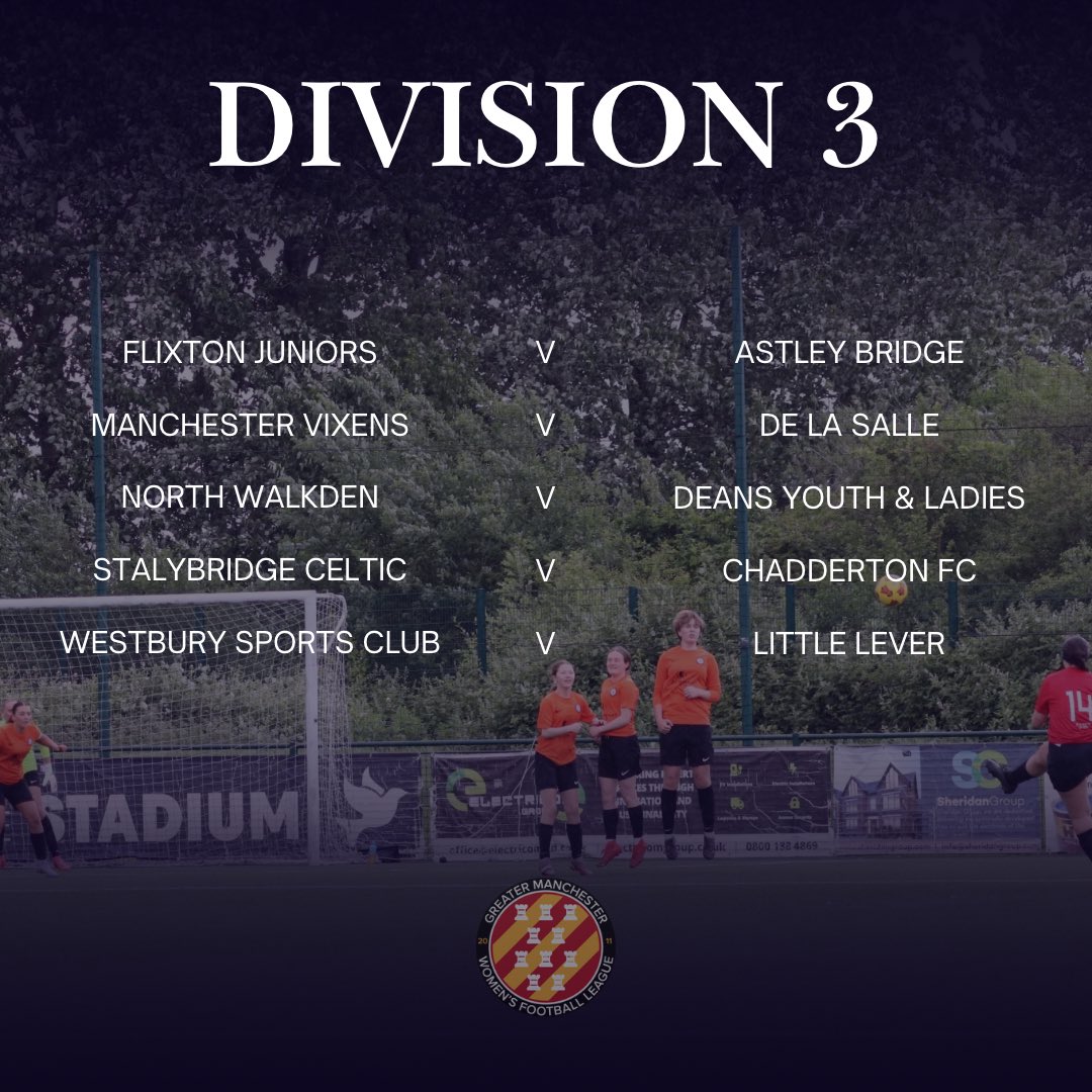 GMWFL (@gmwfl2011) on Twitter photo The GMWFL open age returns this Sunday and we can’t wait!! 
We also have three of our own teams competing in the adobe women’s fa cup!! The GMWFL open age returns this Sunday and we can’t wait!! 
We also have three of our own teams competing in the adobe women’s fa cup!!