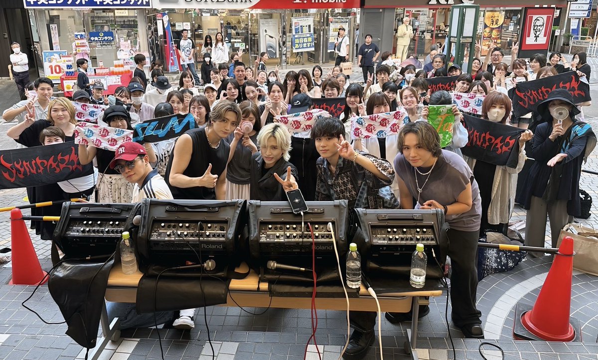 8/30.31 静岡けやきプラザフリーライブ きてくれたみなさん、偶然