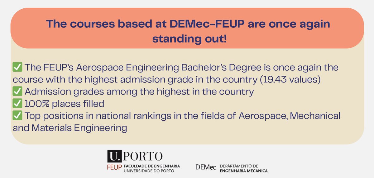 Departamento de Engenharia Mecânica da FEUP (@demec_feup) on Twitter photo  Departamento de Engenharia Mecânica da FEUP (@demec_feup) on Twitter photo