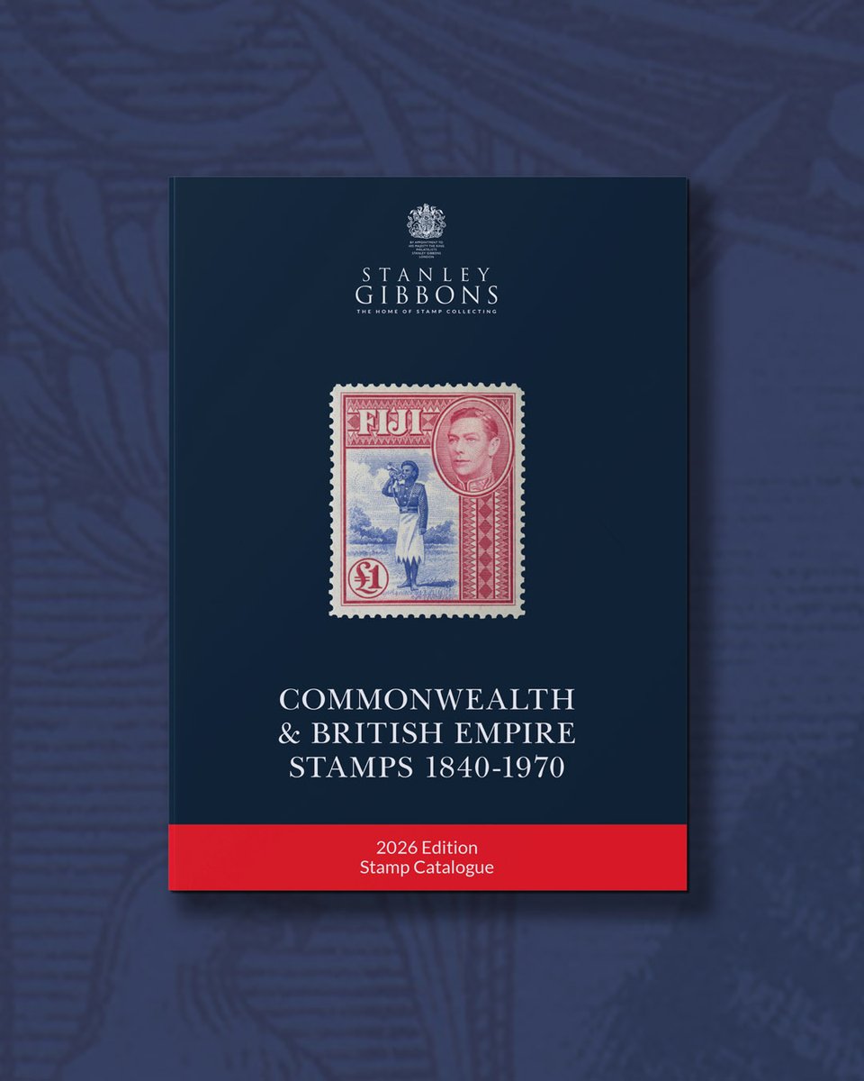 This best-selling Stanley Gibbons Catalogue is out soon. Secure your copy of the 2026 Commonwealth &amp; British Empire Stamps Catalogue (1840–1970) today. Pre-order now for despatch upon publication this September.

Order now at: bit.ly/3HCNohn

#StanleyGibbons #Philately