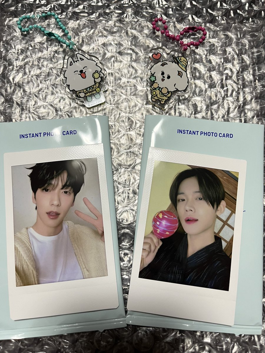 txt プルバトゥ 交換
【譲】画像のもの
【求】テヒョン(ダゴニャン)
キーホルダーはダゴニャン2種、チェキは私服及び浴衣それぞれ求めております。
まとめて交換していただける方を優先させていただきたいです。
お気軽にお声掛けください！
#txt #TXT交換 #TXTと過ごす夏 #プルバトゥ交換