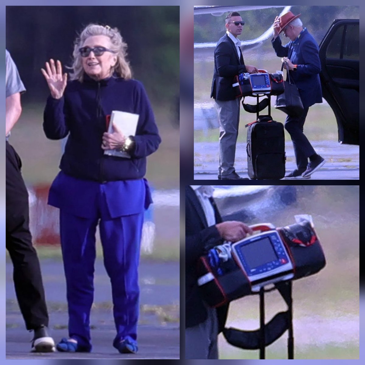 Donna Marie (@sabback) on Twitter photo <a href="/EricLDaugh/">Eric Daugherty</a> And Bill Clinton seen sporting a defibrillator?
HIs date before the House Oversight is Oct 14th and Hillary's Oct 9th?
Coincidence? <a href="/EricLDaugh/">Eric Daugherty</a> And Bill Clinton seen sporting a defibrillator?
HIs date before the House Oversight is Oct 14th and Hillary's Oct 9th?
Coincidence?