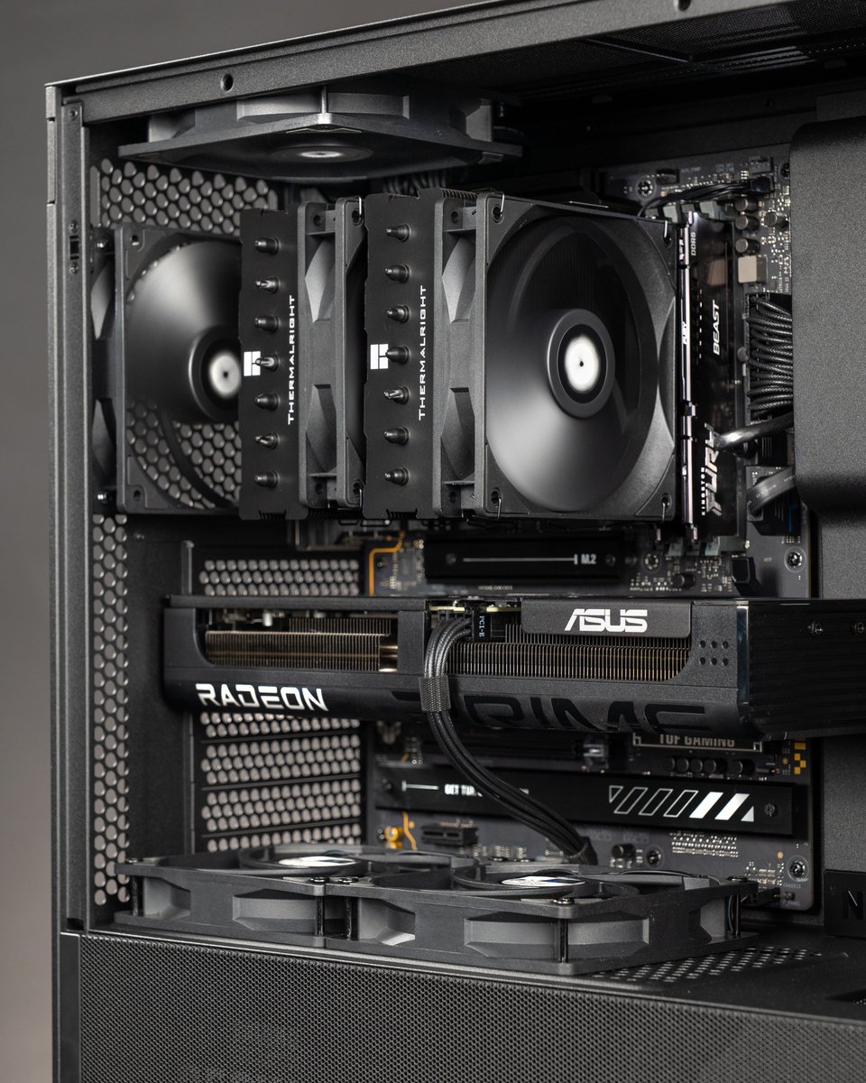 mr_matt_lee's tweet image. Stylish, classy AND affordable!? 👀 Here’s my latest blackout build in the NZXT H5 Flow! Huge airflow and a premium aesthetic on a modest budget, It’s hard to believe I spent just $50 on the cooling 🌪️ watch the full video 👉 youtu.be/ILHMO7xKg_8

@NZXT #pcbuild #GamingSetup